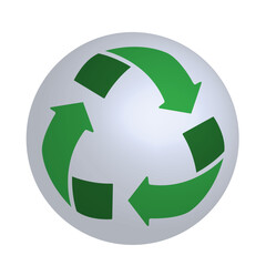 Obraz premium Recycle icon template