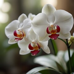 white orchid photo