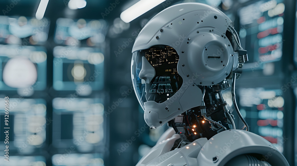 Poster automation data analytic with robotic brain and digital visualization for big data scientist