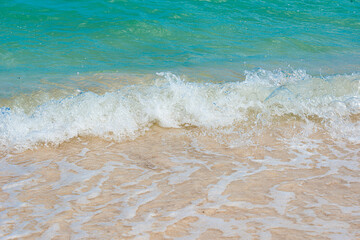 Xcacel beach in Chemuyil, Mexico