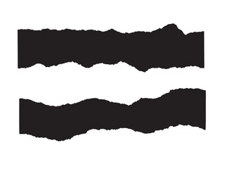 Torn paper background vector, paper vector, grunge vector