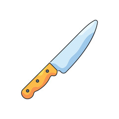 Knife vector icon