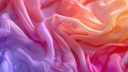 Obraz premium colorful twisted cotton fabric