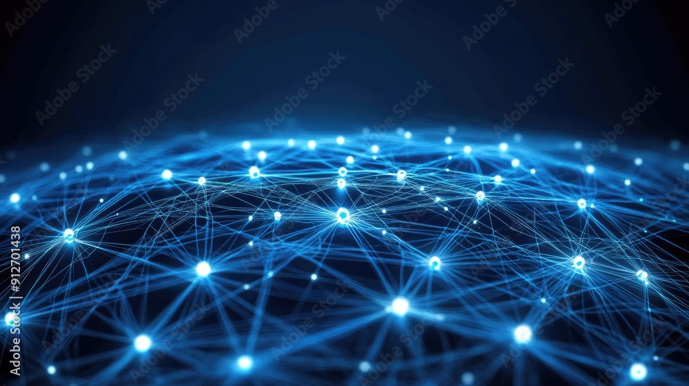 Poster communication and network connection concept