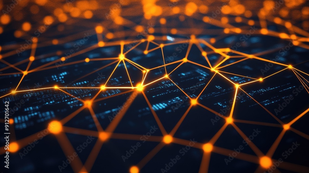 Poster communication and network connection concept