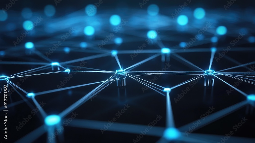 Poster communication and network connection concept