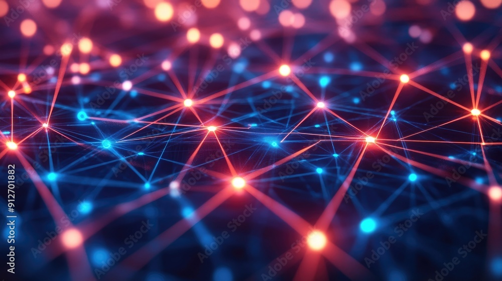 Poster communication and network connection concept