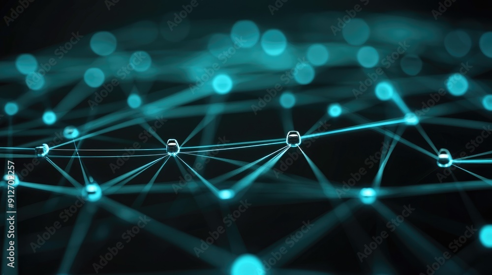 Poster communication and network connection concept