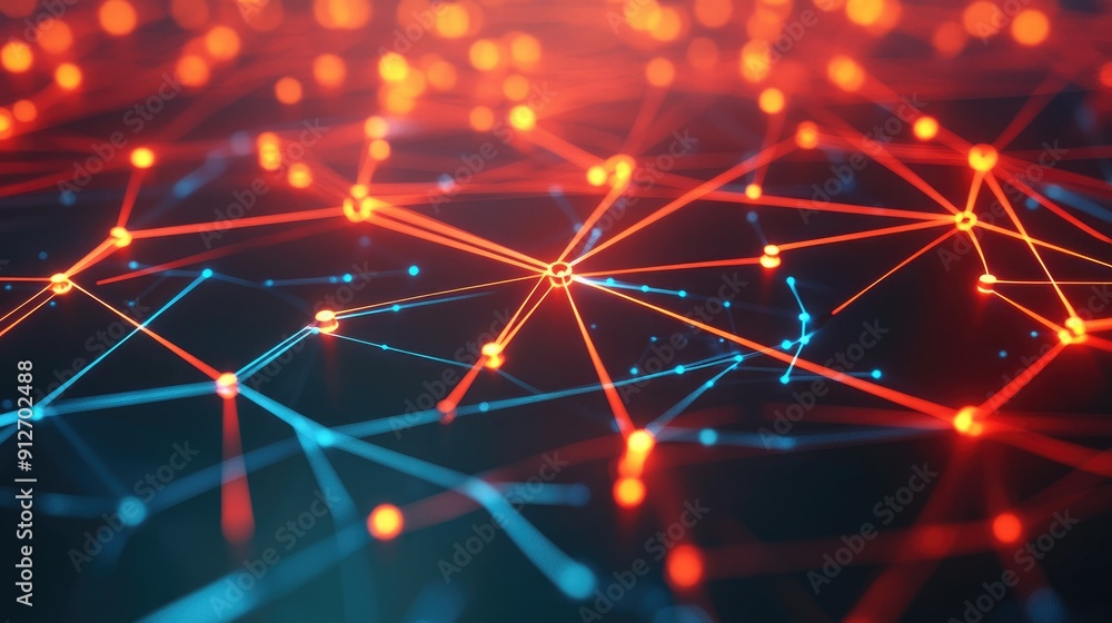Aufkleber communication and network connection concept