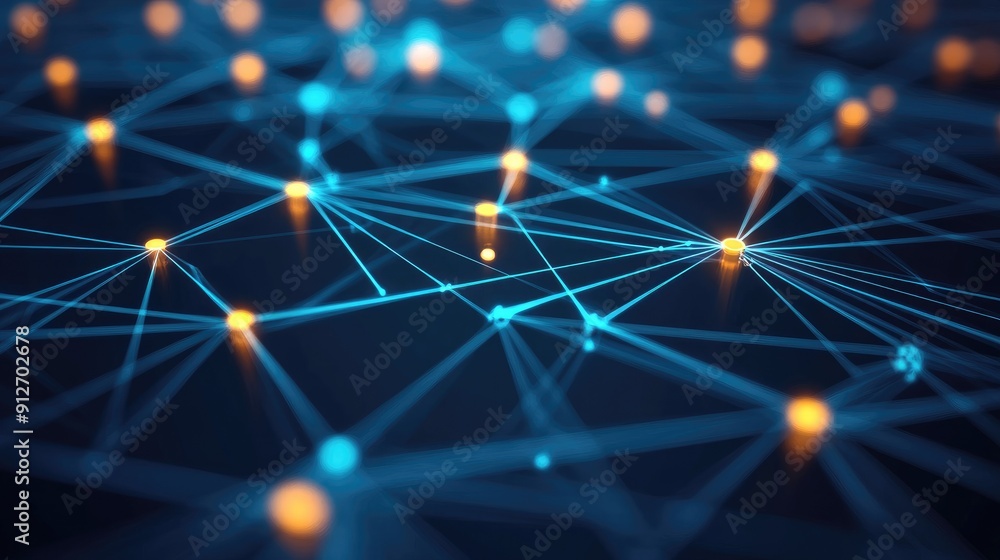 Poster communication and network connection concept
