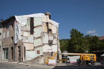 maison démolie