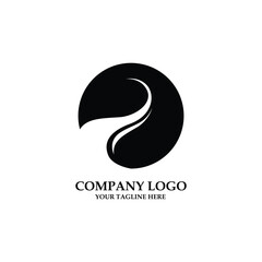 Creative isolated simple logo design modern