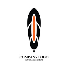 Simple elegant company logo design