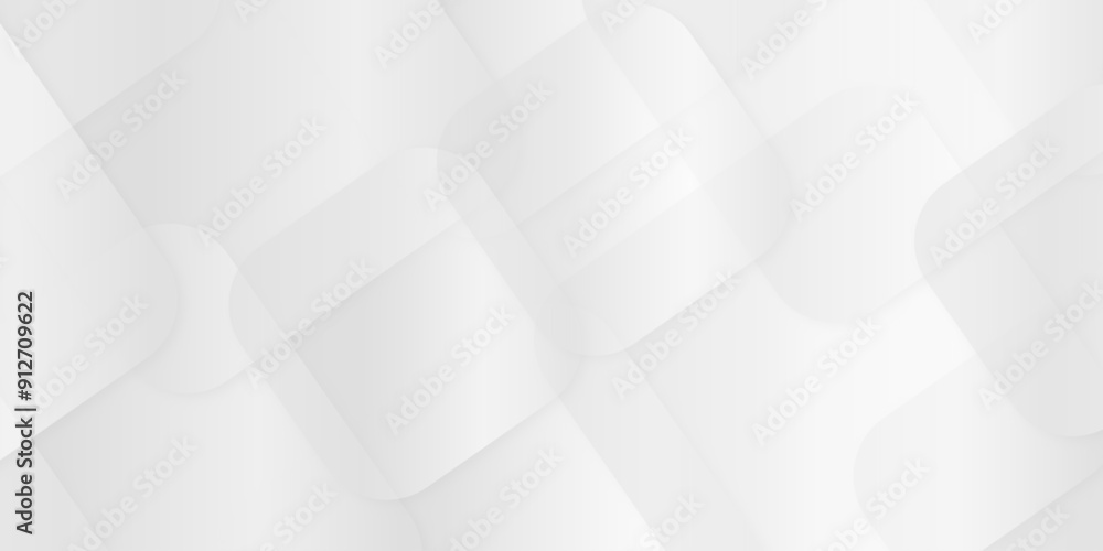 Poster abstract modern white, silver pattern geometric luxury gradient line background random square shape 