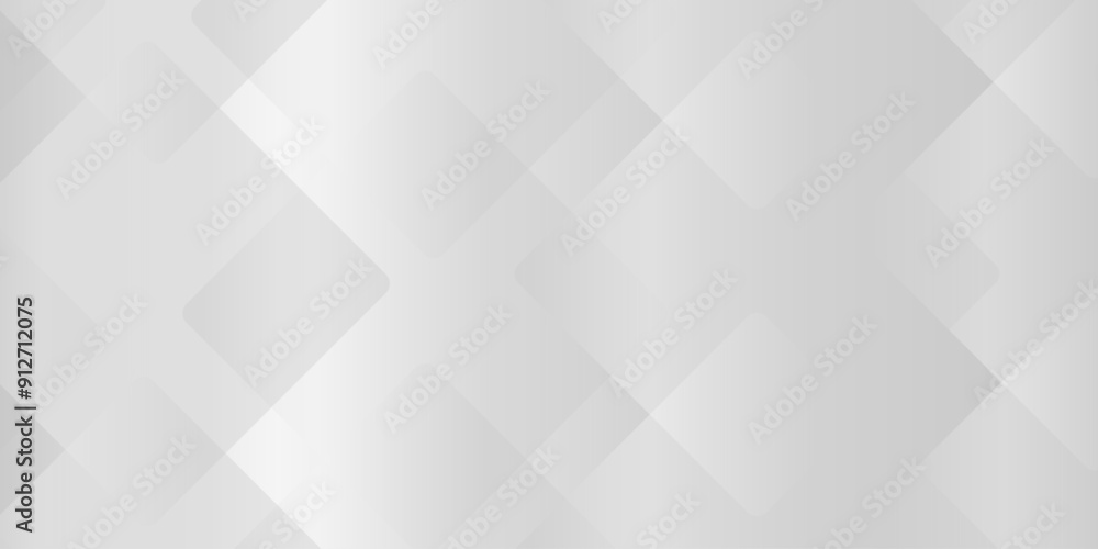 Poster abstract modern white and silver pattern geometric luxury gradient line background random square sha