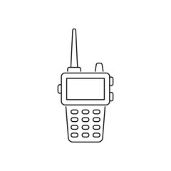 Walkie Talkie vector icon