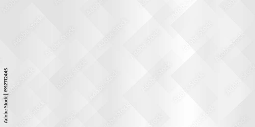 Poster abstract modern white and silver pattern geometric luxury gradient line background random square sha