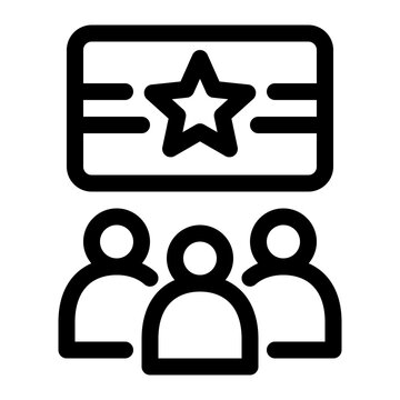 Political party icon