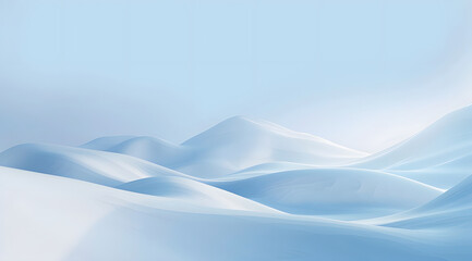 Obraz premium White desert water abstract background