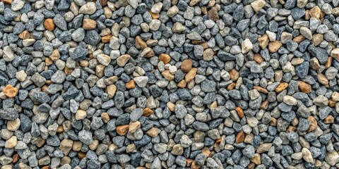 Granite gravel texture with small pebbles and specks of gray and black, granite, gravel, texture, pebbles, rocks, grey, black