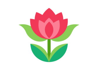 Flowers Icon Collection: Elegant Vector Graphics & Designs