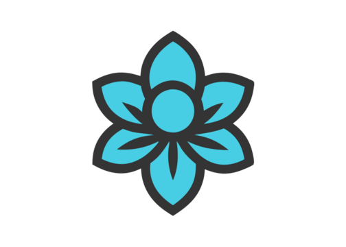 Flowers Icon Collection: Elegant Vector Graphics & Designs