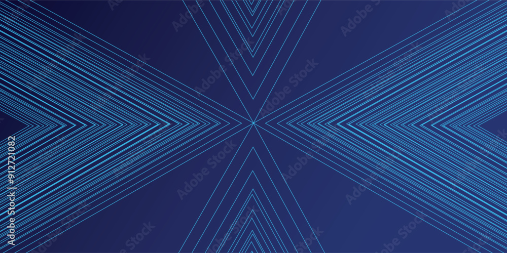 Poster futuristic abstract background with overlapping layers. modern geometric shape line design elements.