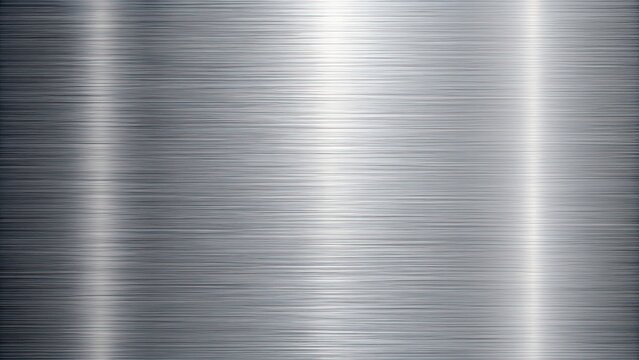Metallic silver background with a brushed aluminum texture, metal, brushed, aluminum, silver, sleek, industrial, shiny