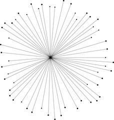 Obraz premium Abstract 3d illustration of molecule model isolated on white background. Science or medical pattern. Simple Chemical concept. Abstract vector geometric template.