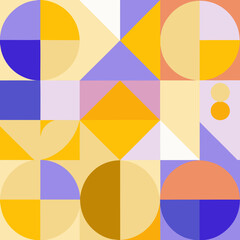 Obraz premium Modern Minimalist Abstract Shapes