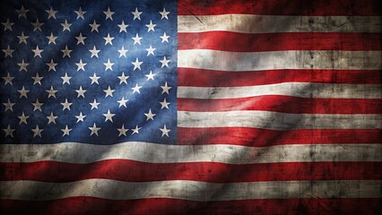 Detailed image of a dark and light USA flag design, USA, flag, detailed, dark, light