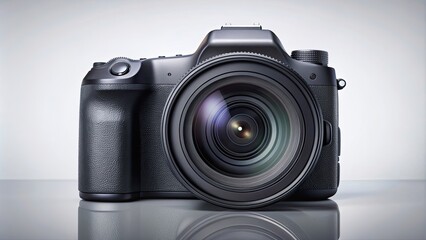 Symmetrical ultrarealistic hyperdetailed photograph of a Canon EOS R , technology, camera, professional