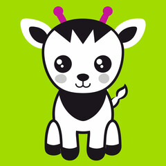 Obraz premium Cute Baby Animal Vectors