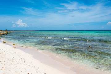 Xcacel beach in Chemuyil, Mexico