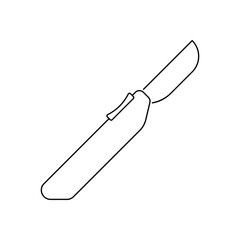 Scalpel vector icon