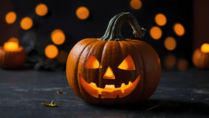 Fototapeta premium halloween jack o lantern