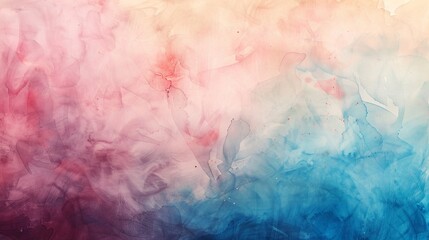 Abstract soft watercolor artwork with vibrant colors