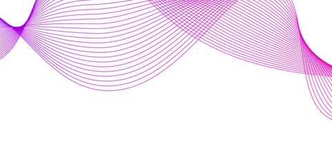 Abstract white background with pink wave for design brochure,pink wave background. red lines vector banner template. Suit for poster, Wave modern stream transparent background,