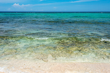 Xcacel beach in Chemuyil, Mexico