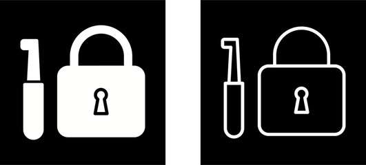 Lockpick Vector Icon