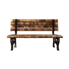 bench isolated on transparent png