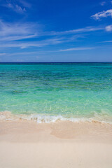 Fototapeta premium Xcacel beach in Chemuyil, Mexico