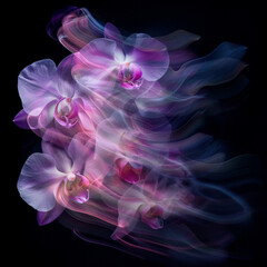 Ethereal, evanescent flowers. 