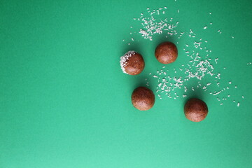 chocolate protein balls