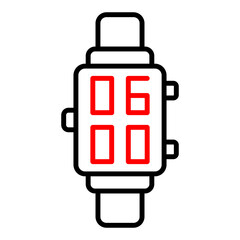 Digital Clock Dual Tone