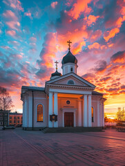 Fototapeta premium oulu cathedral
