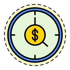 Time is Money Sticker
