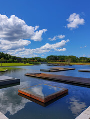 Obraz premium moerenuma park