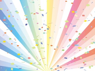 紙吹雪漫画背景