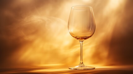 Exquisite Crystal Wine Glass with Delicate Stem and Perfect Shape, Highlighting Elegance and Craftsmanship in Luxury Glassware